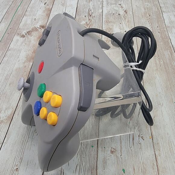 Original Nintendo 64 Controller Gray N64 - Picture 2 of 5